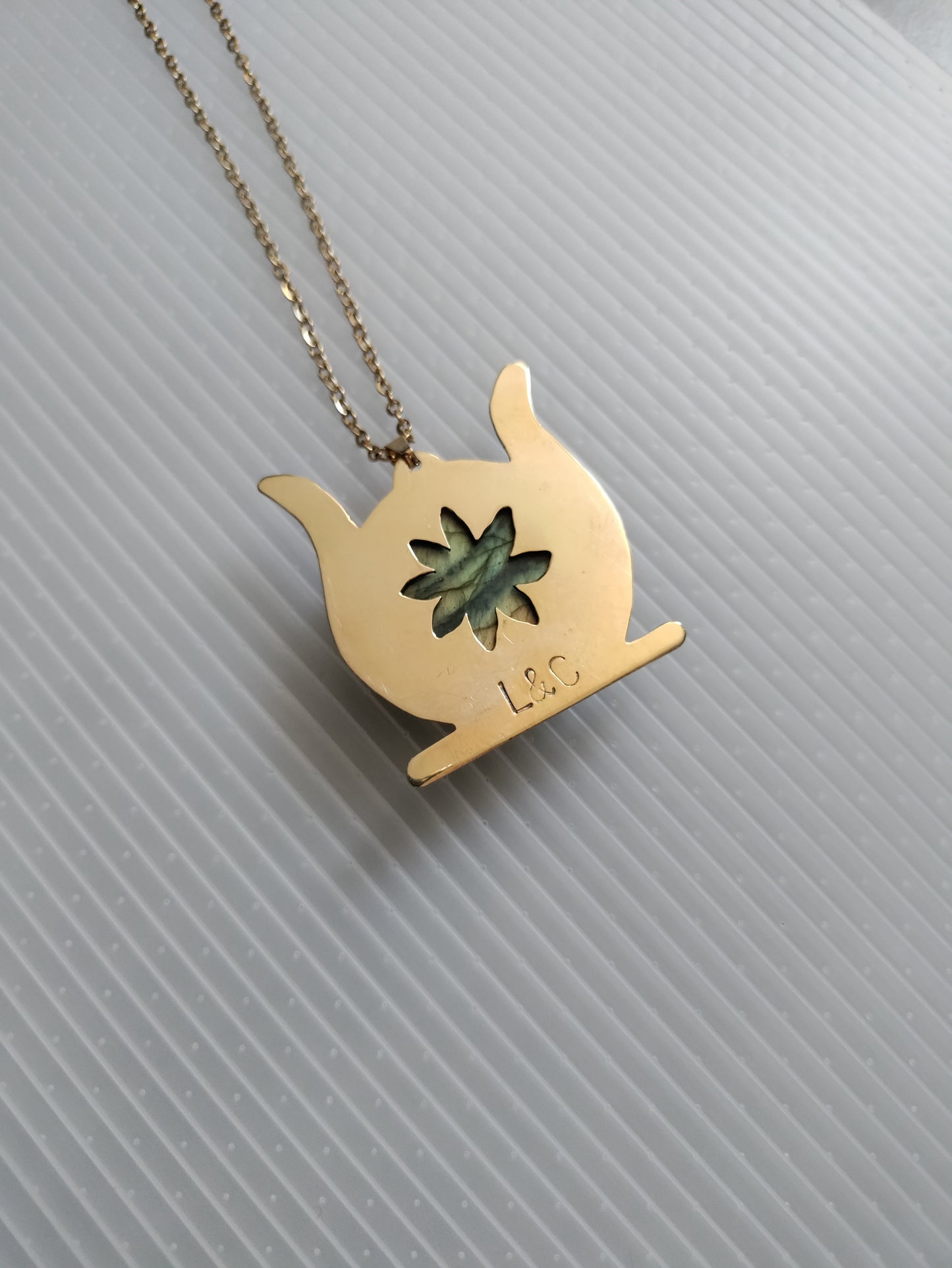 Back of the necklace