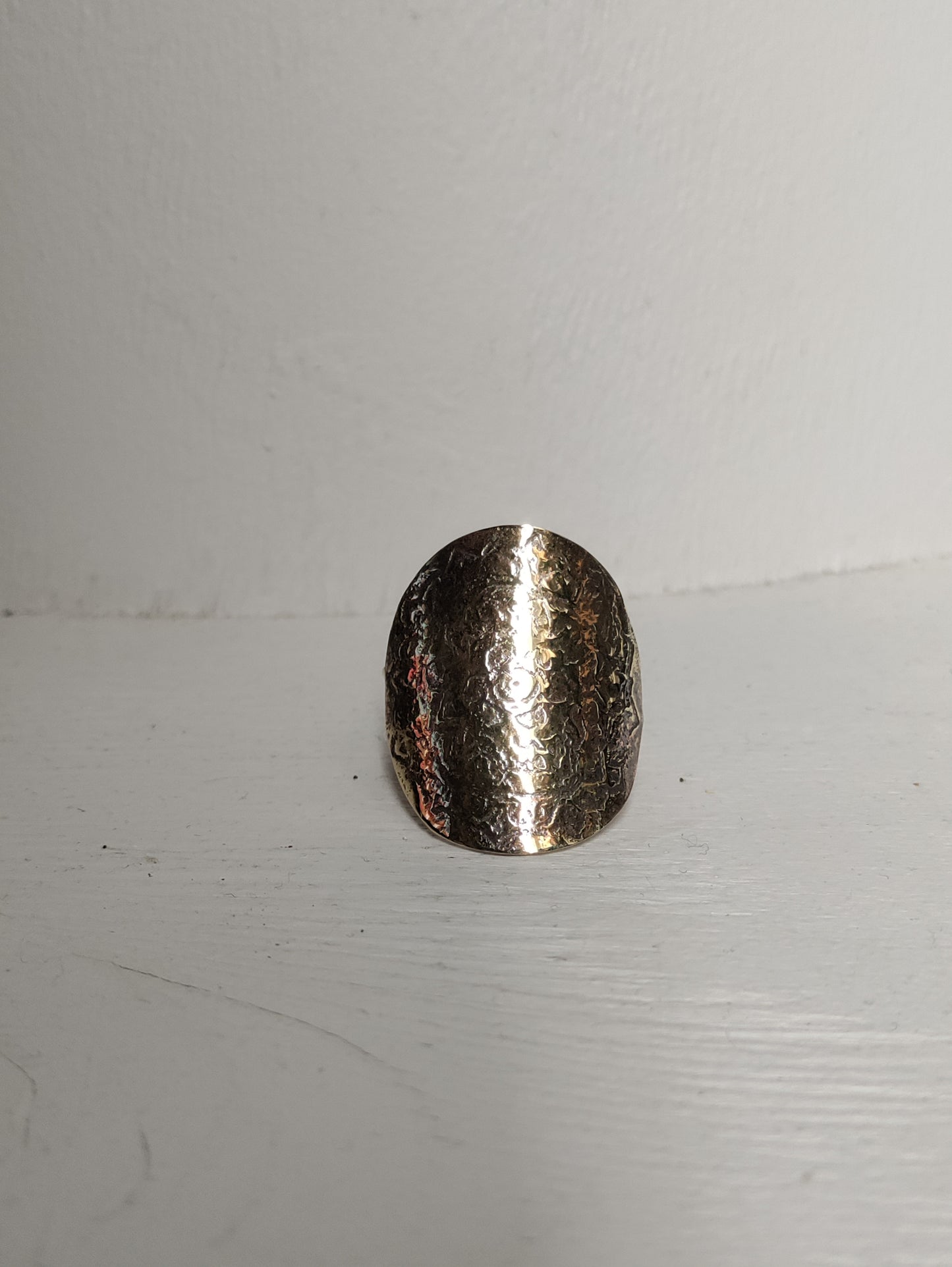 Bague dorée ajustable mandala LEIA&CO