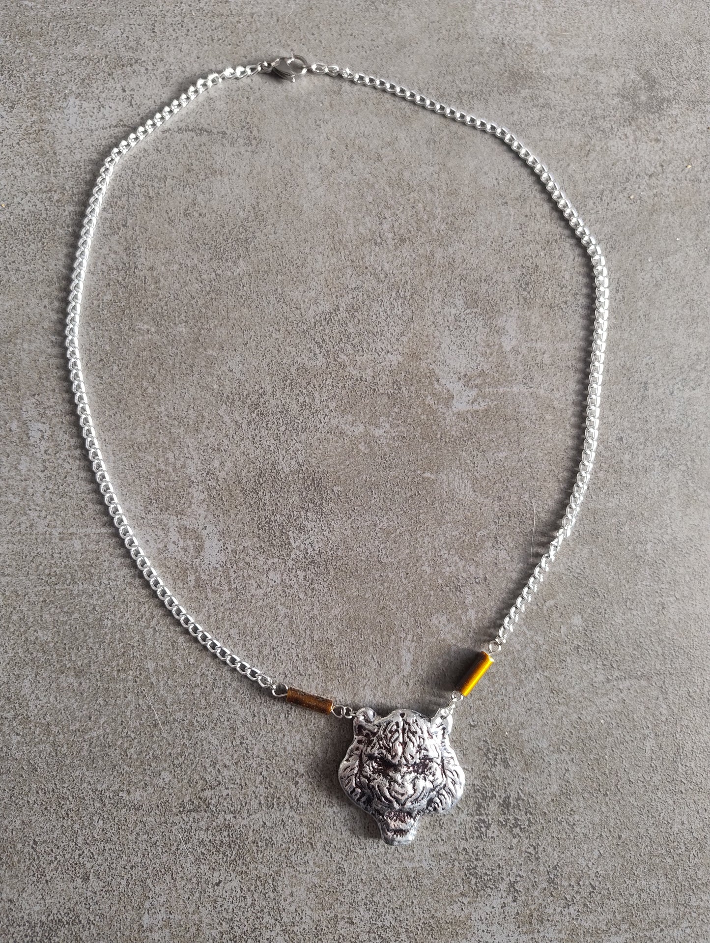 Amulette tête de tigre LEIA&CO