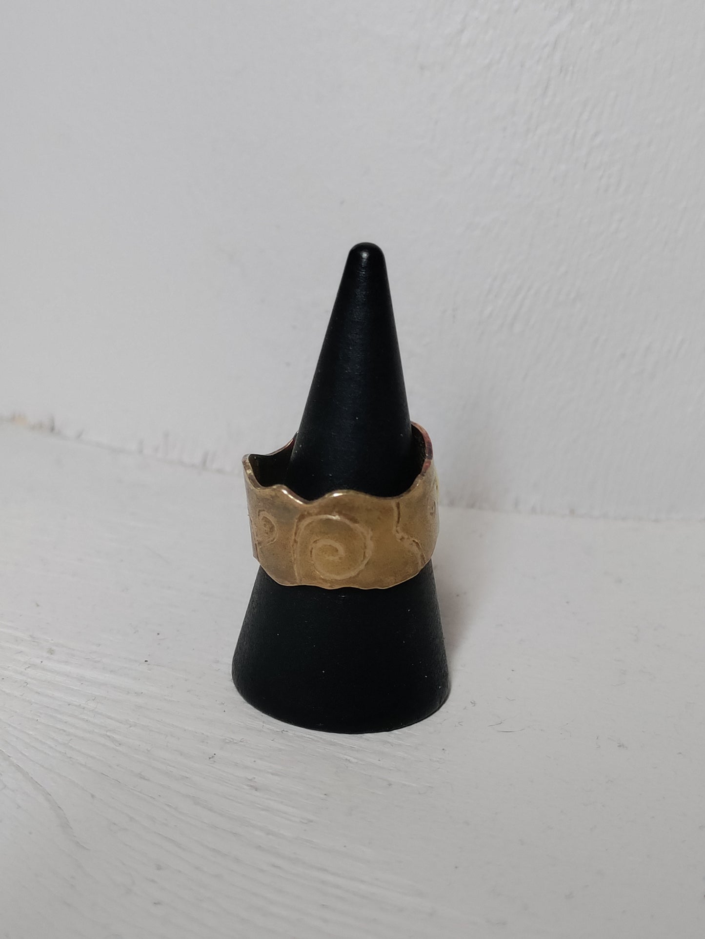 Bague féérique avec opalite et patine LEIA&CO