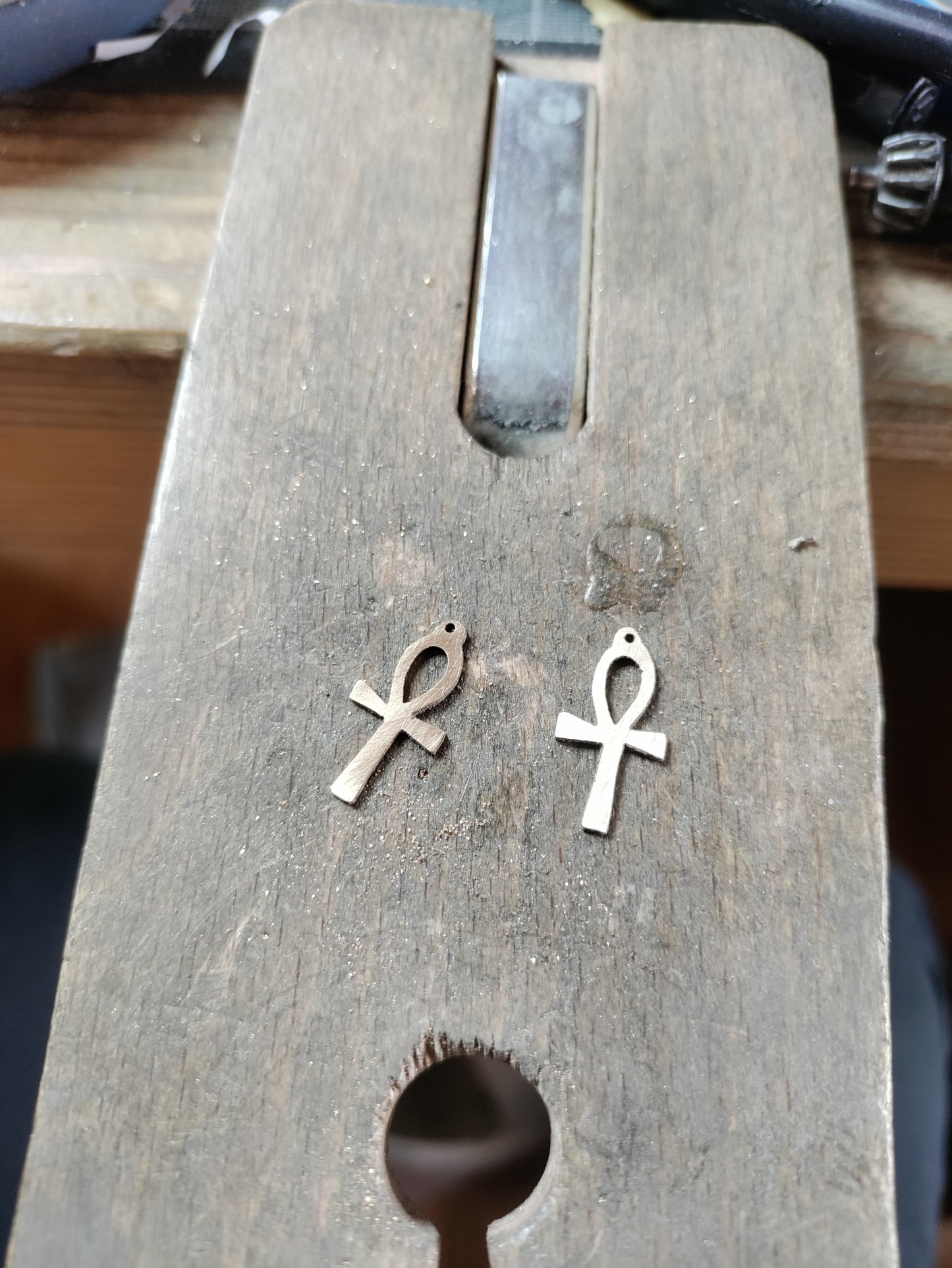 Ankh Earrings Egyptian Cross of Life LEIA&CO