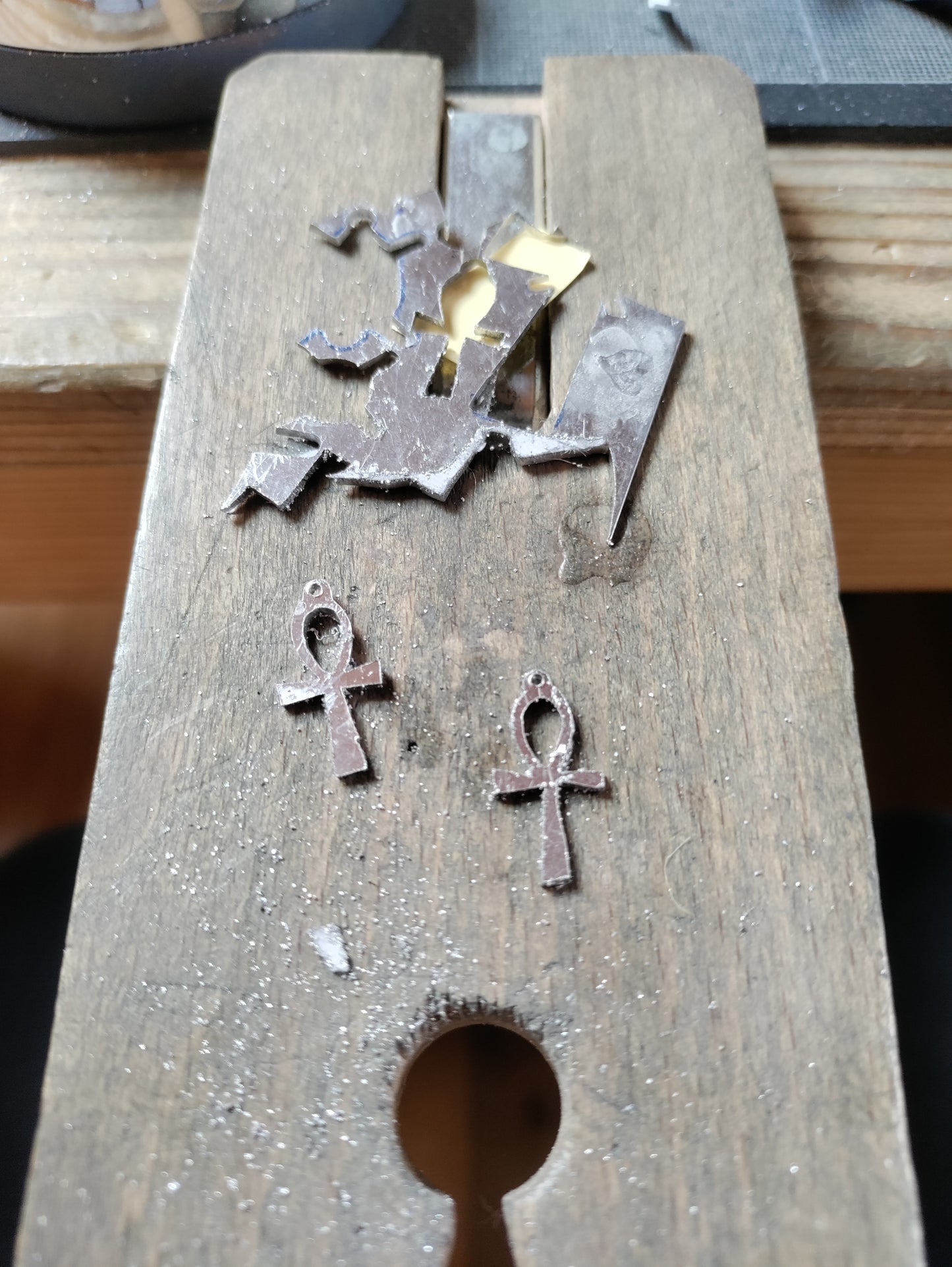 Ankh Earrings Egyptian Cross of Life LEIA&CO