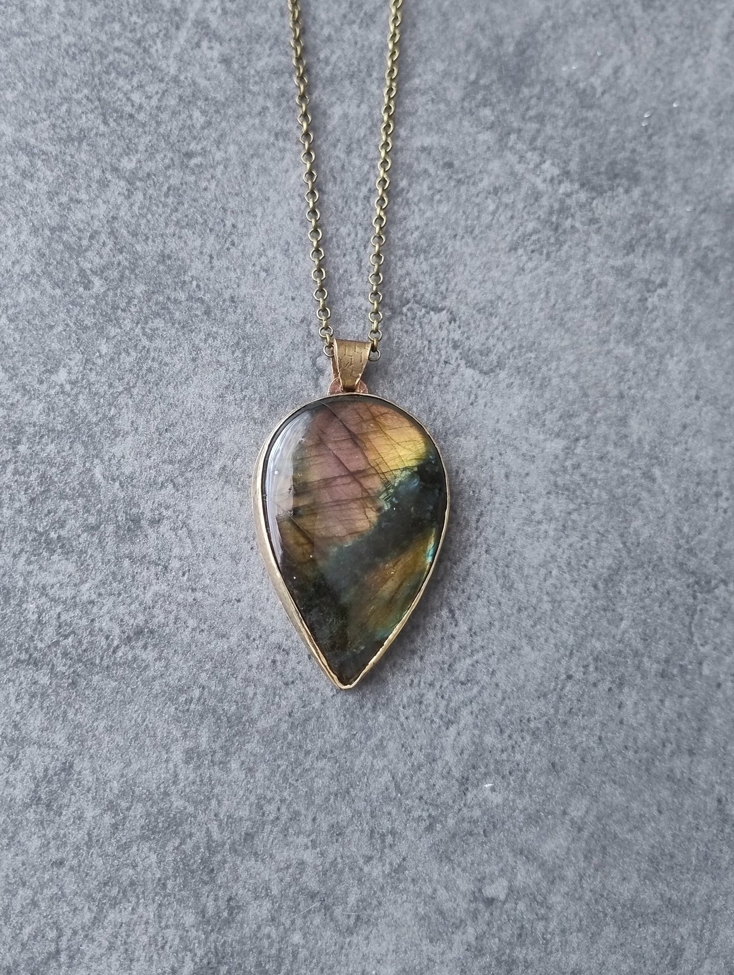 Labradorite necklace