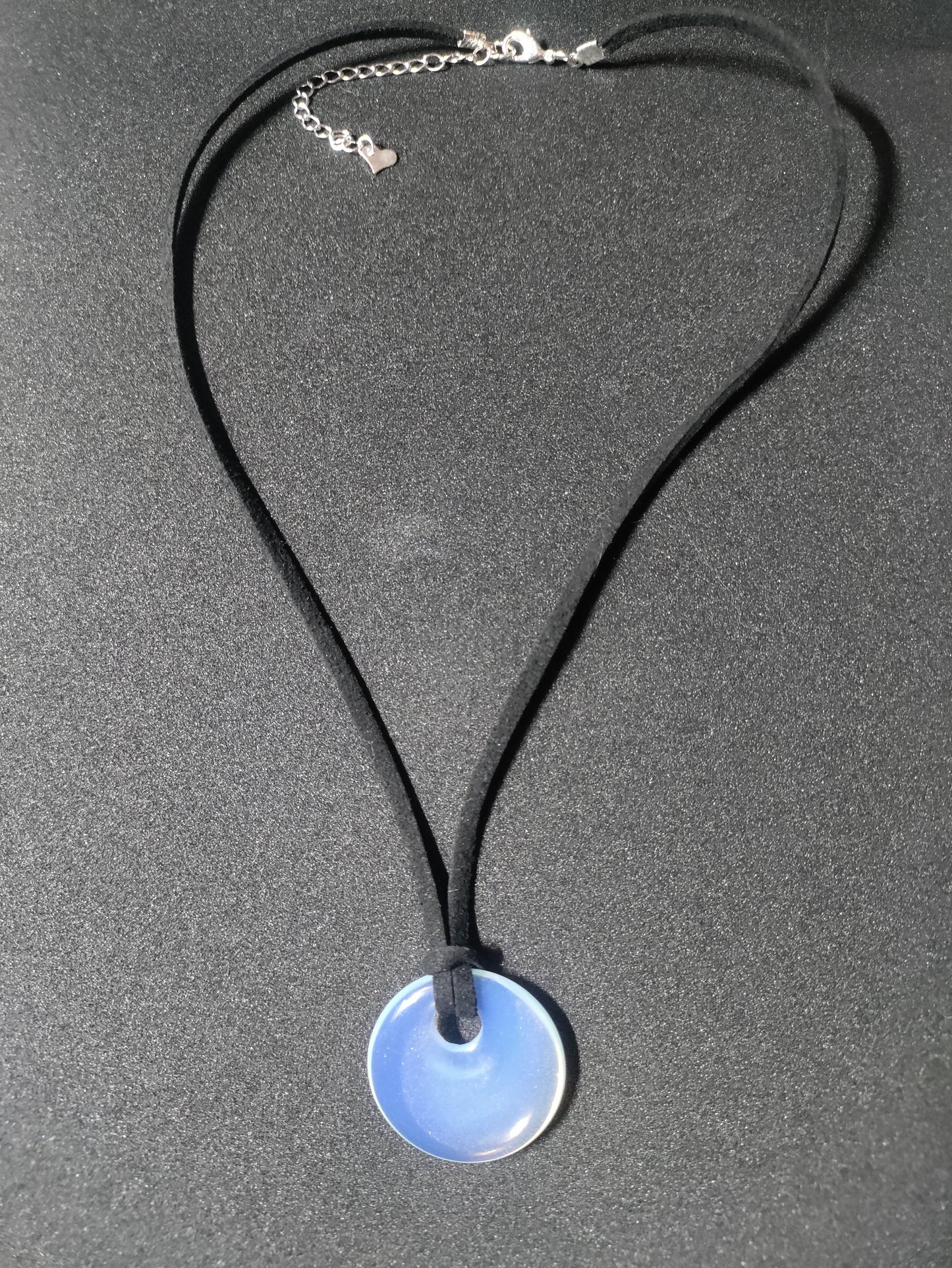 Collier avec pierre ronde Opalite LEIA&CO