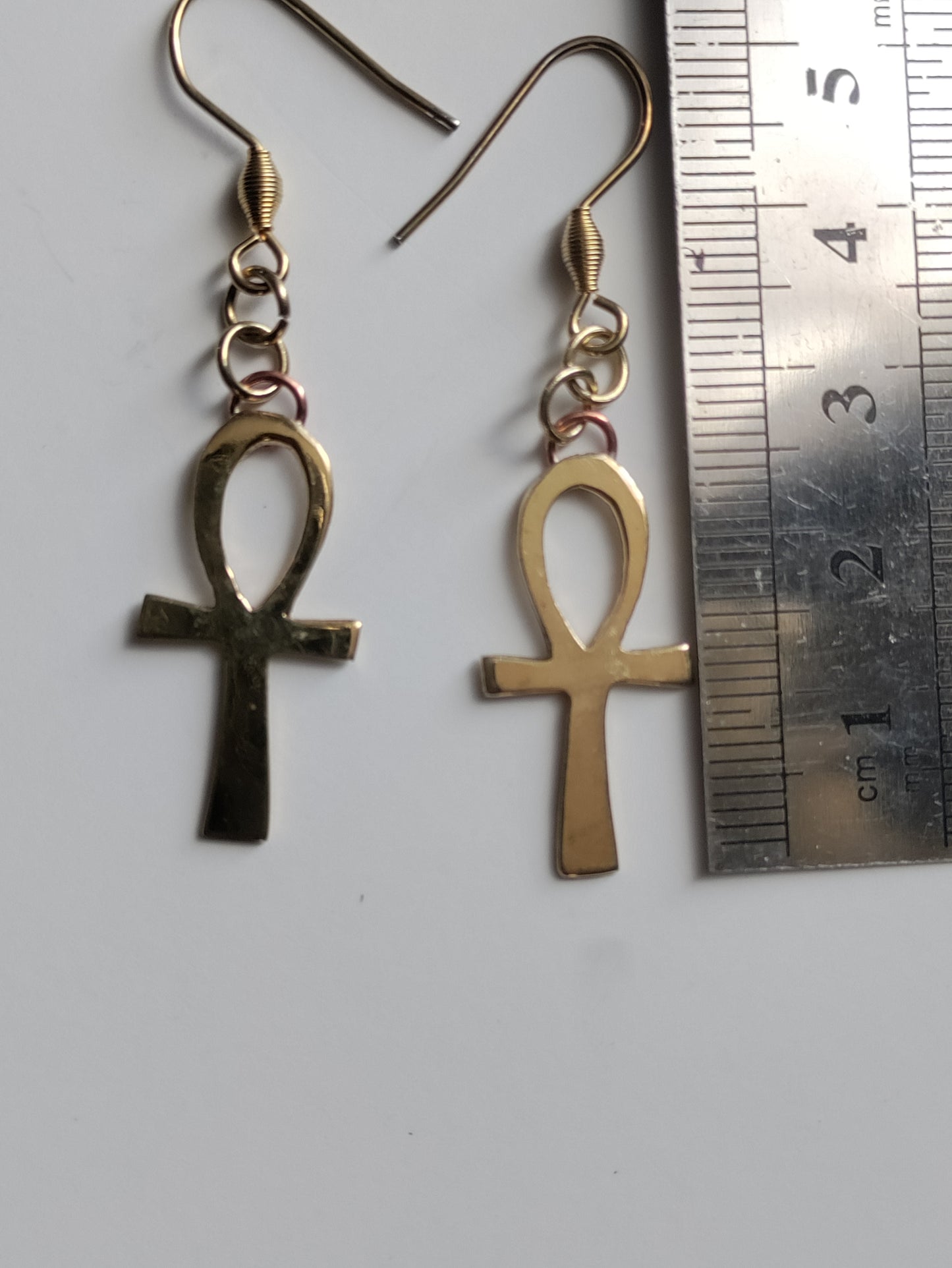 Ankh Earrings Egyptian Cross of Life LEIA&CO